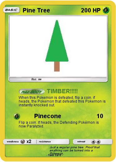 Pokemon Pine Tree