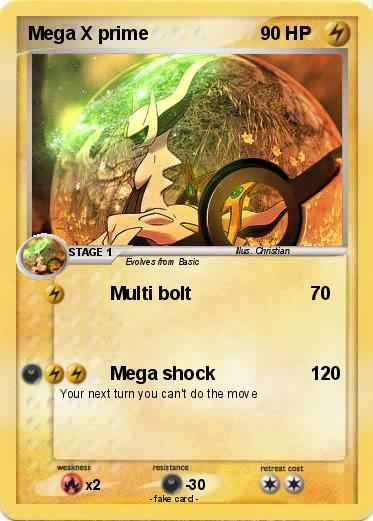 Pokemon Mega X prime