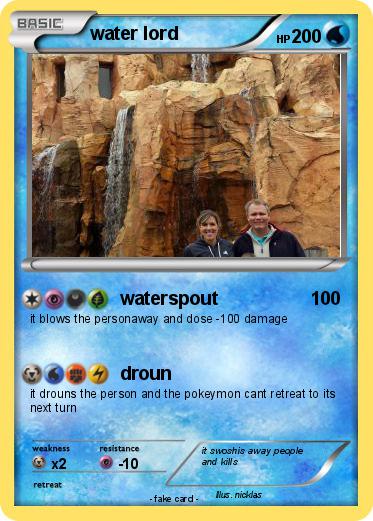 Pokemon water lord