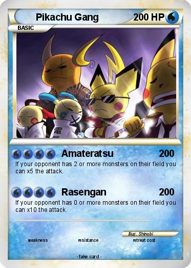 Pokemon Pikachu Gang