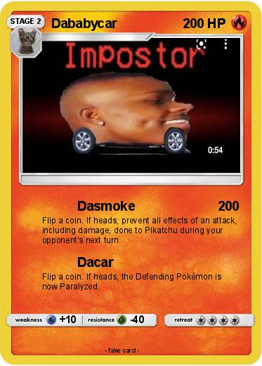 Pokemon Dababycar