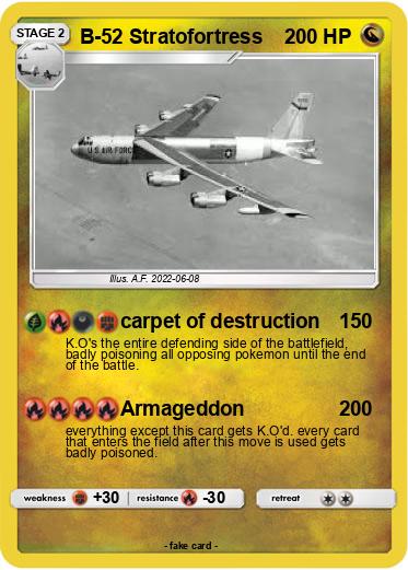 Pokemon B-52 Stratofortress