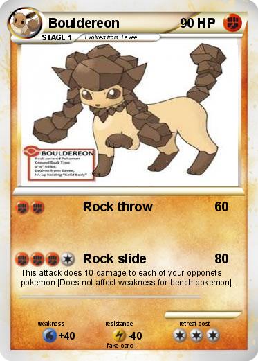 Pokemon Bouldereon