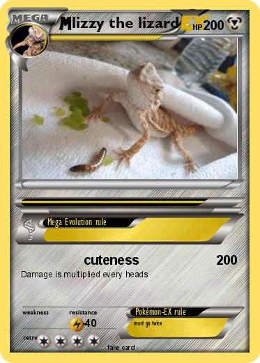 Pokemon lizzy the lizard