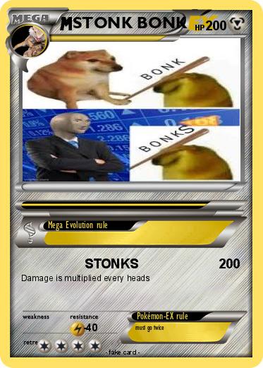 Pokemon STONK BONK