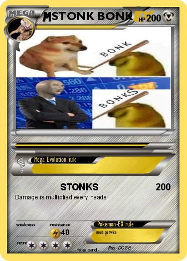 Pokemon STONK BONK