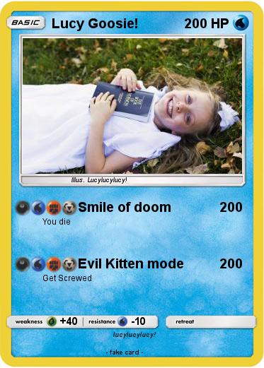 Pokemon Lucy Goosie!