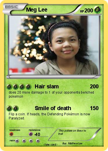 Pokemon Meg Lee