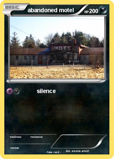 Pokemon abandoned motel