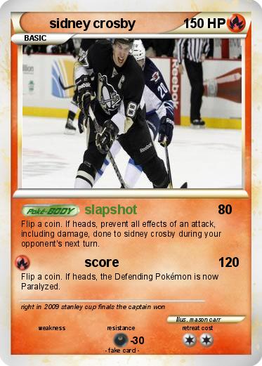 Pokemon sidney crosby