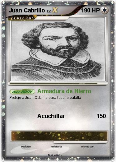Pokemon Juan Cabrillo