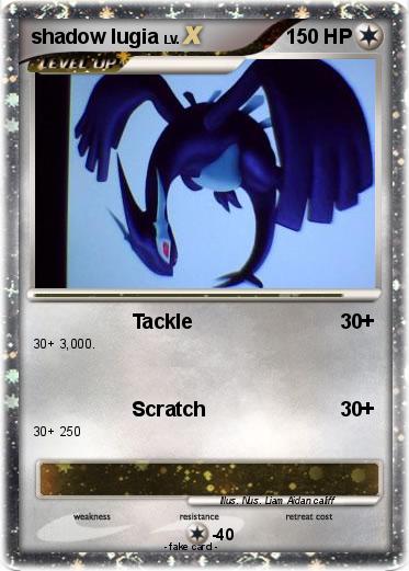 Pokemon shadow lugia