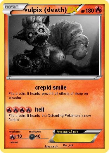 Pokemon vulpix (death)