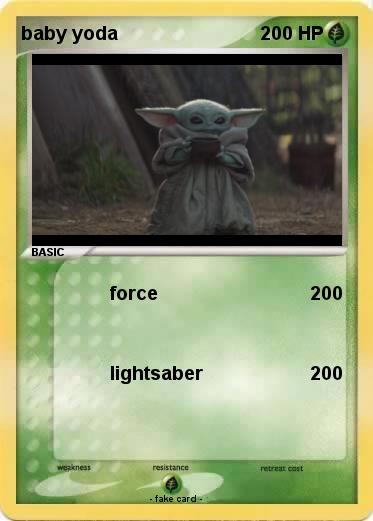 Pokemon baby yoda