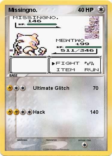 Pokemon Missingno.