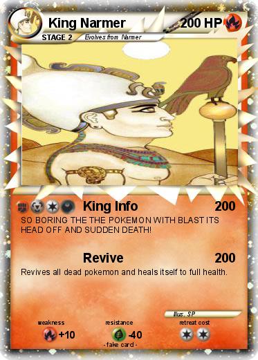 Pokemon King Narmer
