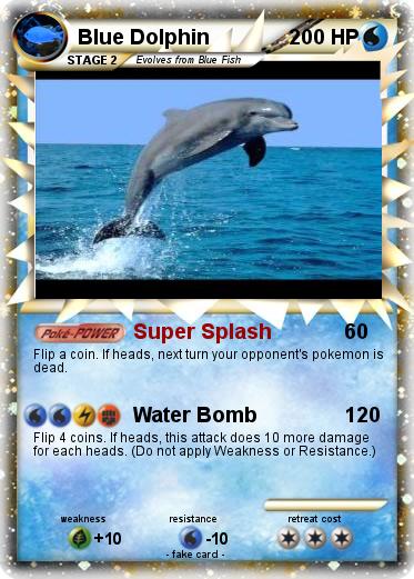 Pokemon Blue Dolphin