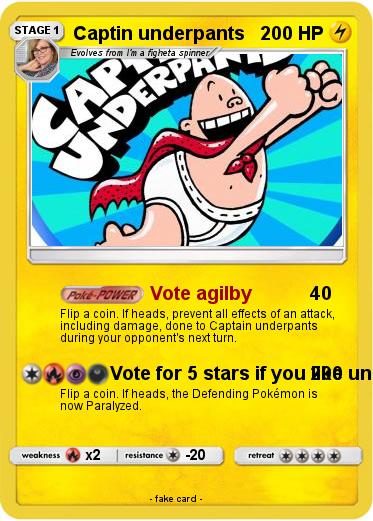Pokemon Captin underpants