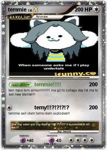 Pokemon temmie
