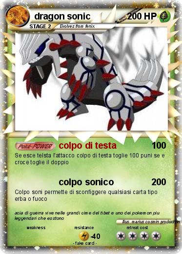 Pokemon dragon sonic