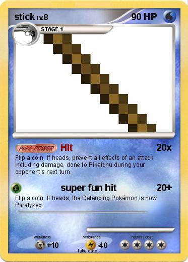 Pokemon stick