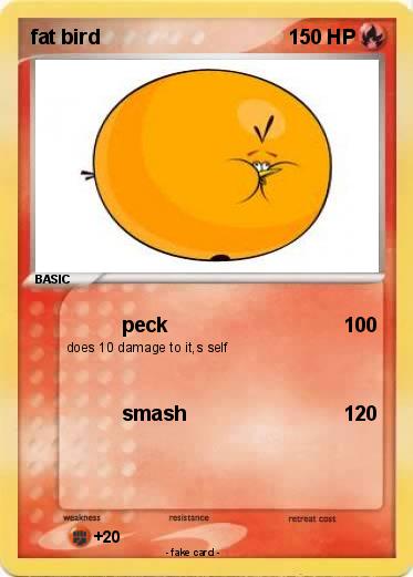 Pokemon fat bird
