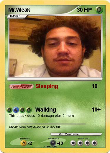 Pokemon Mr.Weak