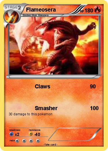Pokemon Flameosera