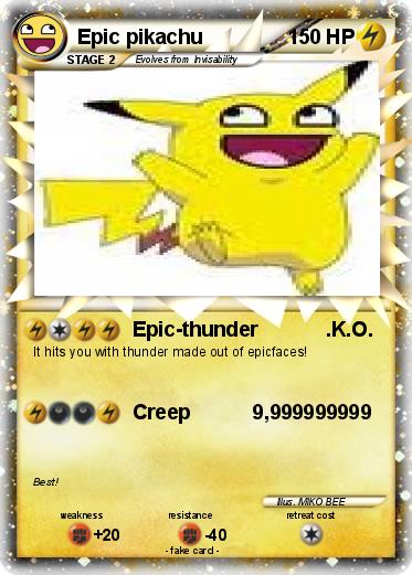 Pokemon Epic pikachu
