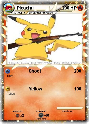 Pokemon Picachu