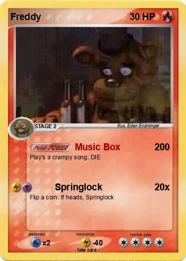 Pokemon Freddy