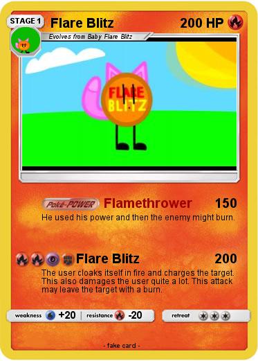 Pokemon Flare Blitz