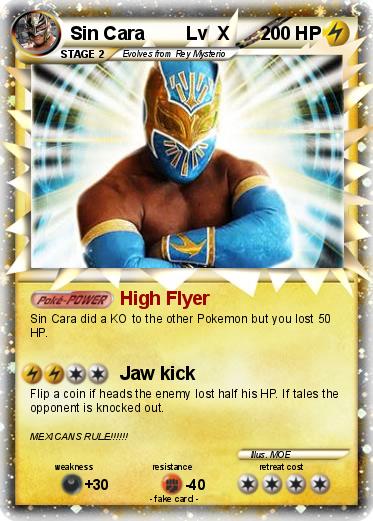 Pokemon Sin Cara        Lv  X