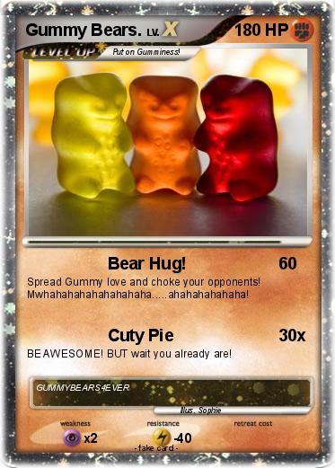 Pokemon Gummy Bears.