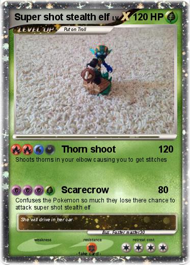 Pokemon Super shot stealth elf
