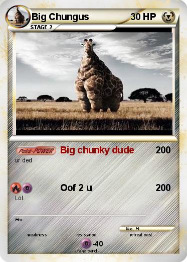 Pokemon Big Chungus