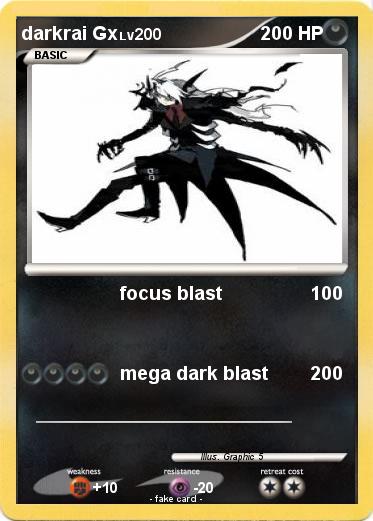 Pokemon darkrai Gx