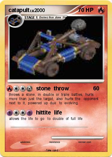 Pokemon catapult
