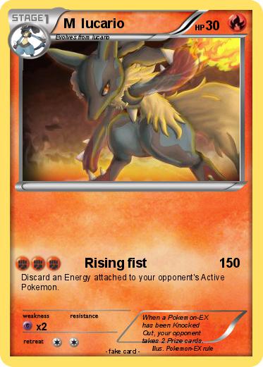 Pokemon M  lucario