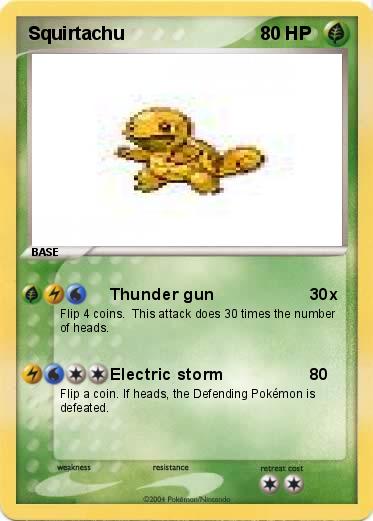 Pokemon Squirtachu