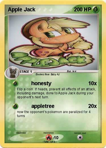 Pokemon Apple Jack