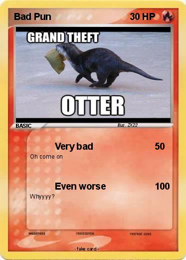 Pokemon Bad Pun