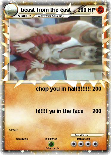 Pokemon beast from the east