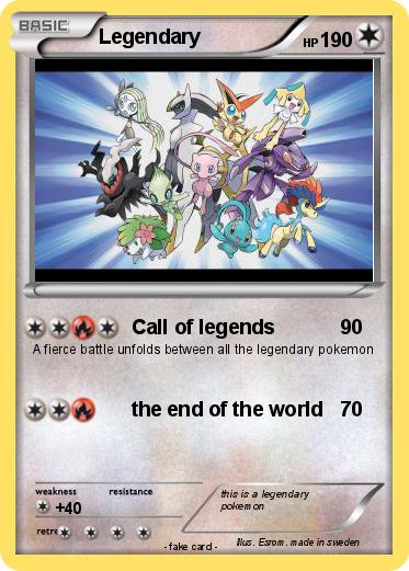 Pokemon Legendary