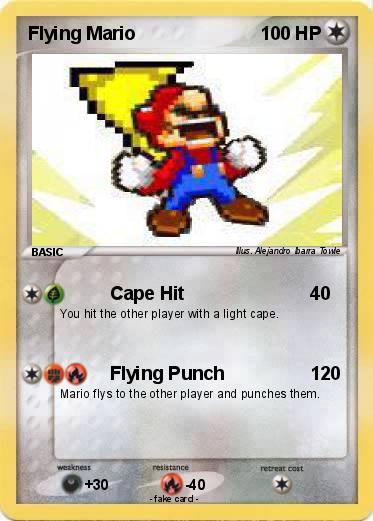 Pokemon Flying Mario