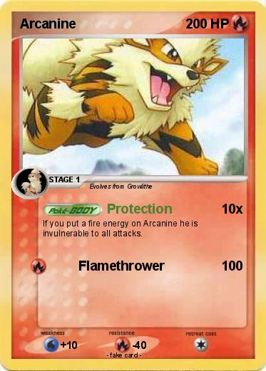 Pokemon Arcanine