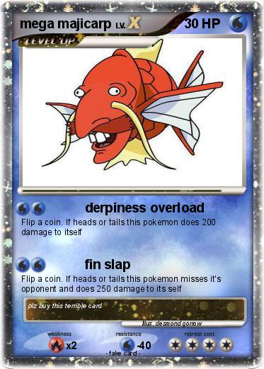 Pokemon mega majicarp