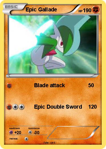 Pokemon Epic Gallade