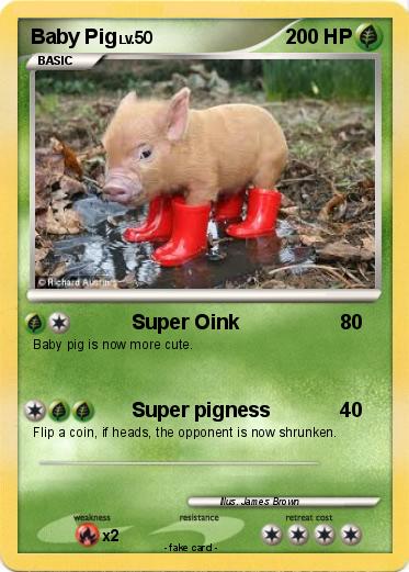 Pokemon Baby Pig