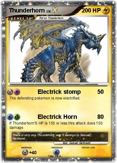Pokemon Thunderhorn